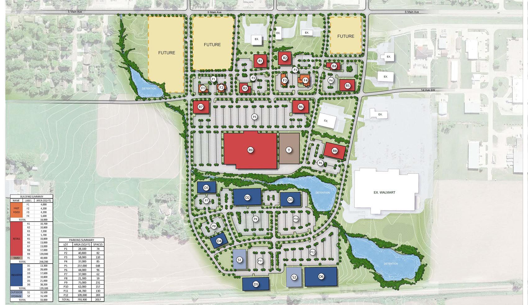 Plan drawn for Den Herder/Rietema site